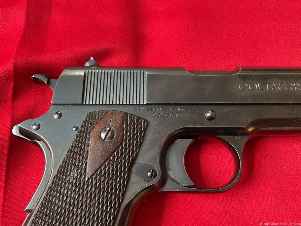Colt 1911 Commercial  Government Model, 1923 Excellent condition 45acp -img-3