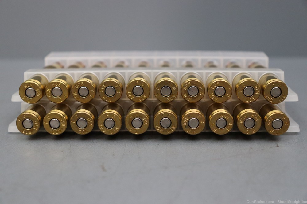 Lot O' Federal Premium 168gr Sierra Matchking BTHP 308Win [20rds]-img-2