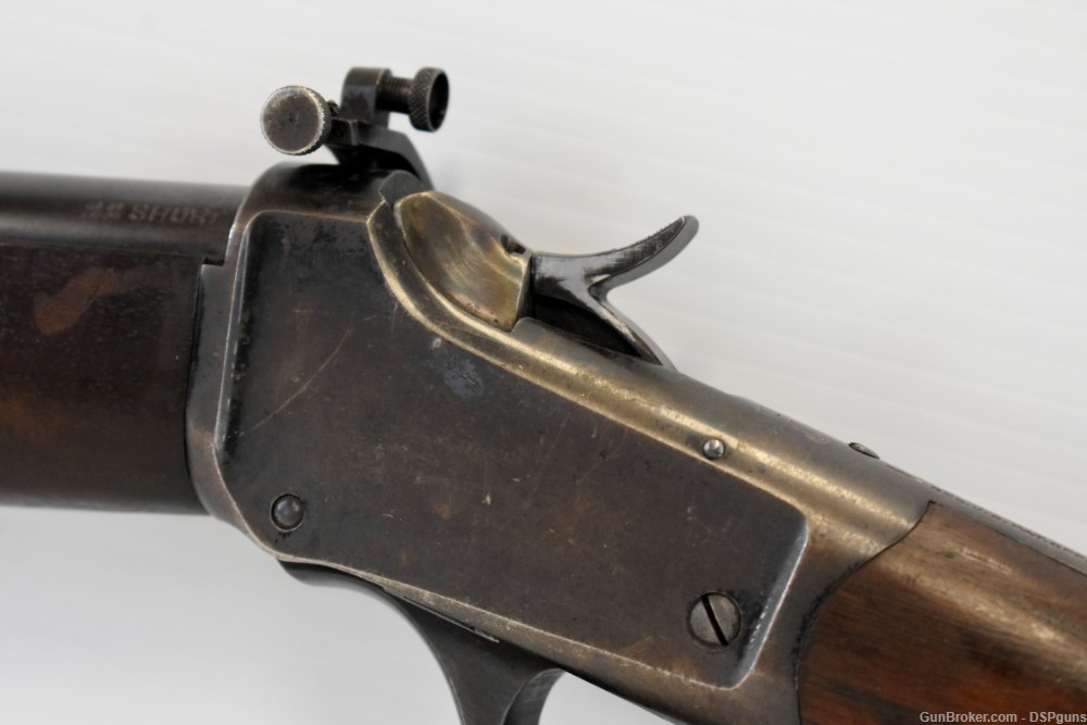 Winchester 1885 Low Wall U.S. Mark .22 Short Single Shot Rifle - Circa 1918-img-36