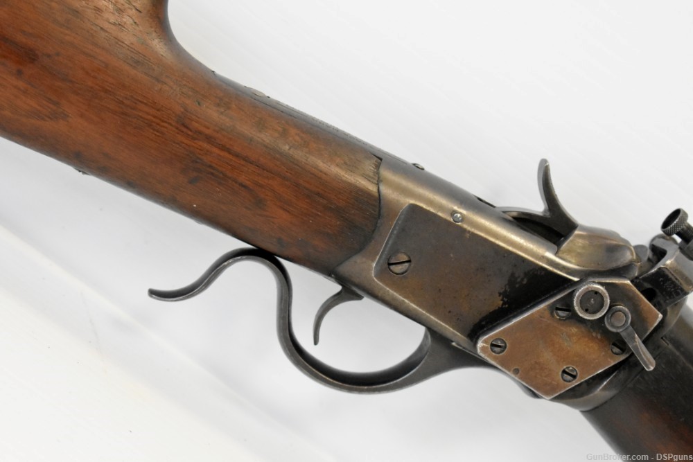 Winchester 1885 Low Wall U.S. Mark .22 Short Single Shot Rifle - Circa 1918-img-8