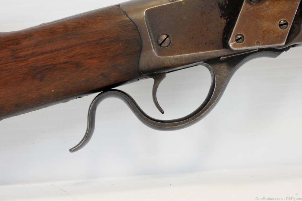 Winchester 1885 Low Wall U.S. Mark .22 Short Single Shot Rifle - Circa 1918-img-9