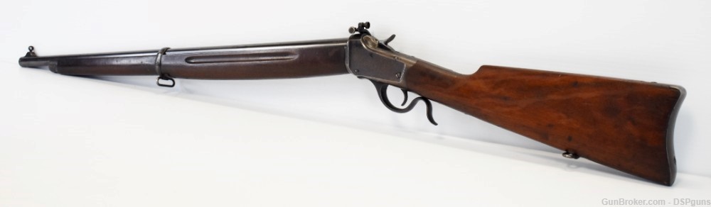 Winchester 1885 Low Wall U.S. Mark .22 Short Single Shot Rifle - Circa 1918-img-28