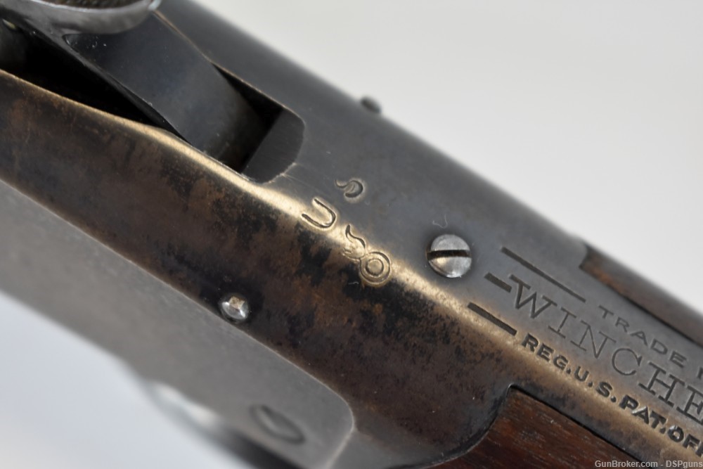 Winchester 1885 Low Wall U.S. Mark .22 Short Single Shot Rifle - Circa 1918-img-88