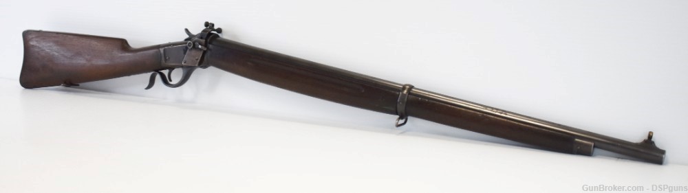Winchester 1885 Low Wall U.S. Mark .22 Short Single Shot Rifle - Circa 1918-img-1