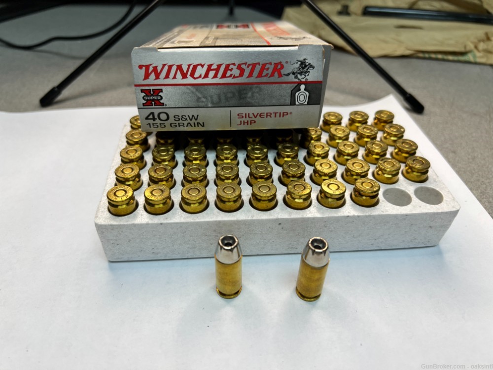 Winchester 40sw 155gr Silvertip JHP 50rds-img-0