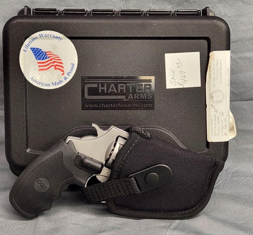 Charter Arms Patriot revolver .327 Federal Magnum 2.5" w/ Crimson Trace-img-24