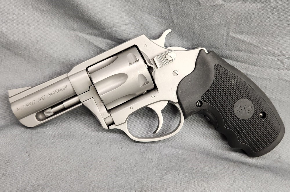 Charter Arms Patriot revolver .327 Federal Magnum 2.5" w/ Crimson Trace-img-0