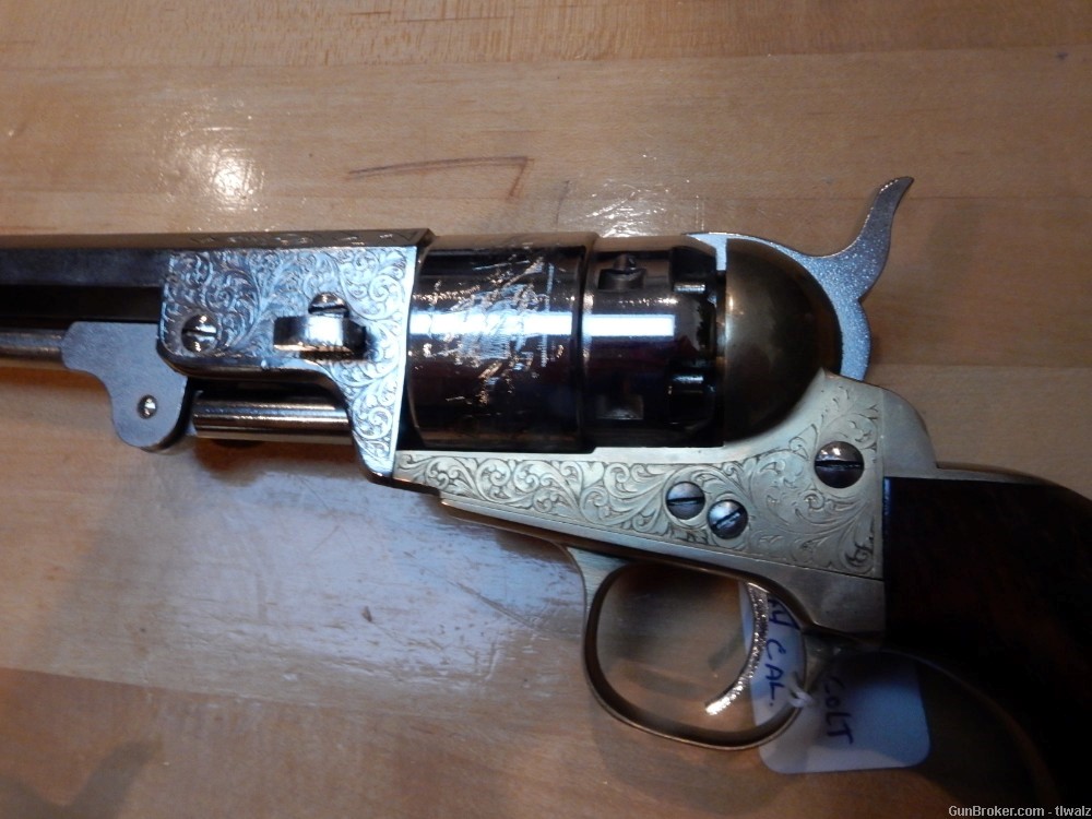 PAIR of ASM copies od Colt 1851 .44 cal Revolvers engraved-img-3
