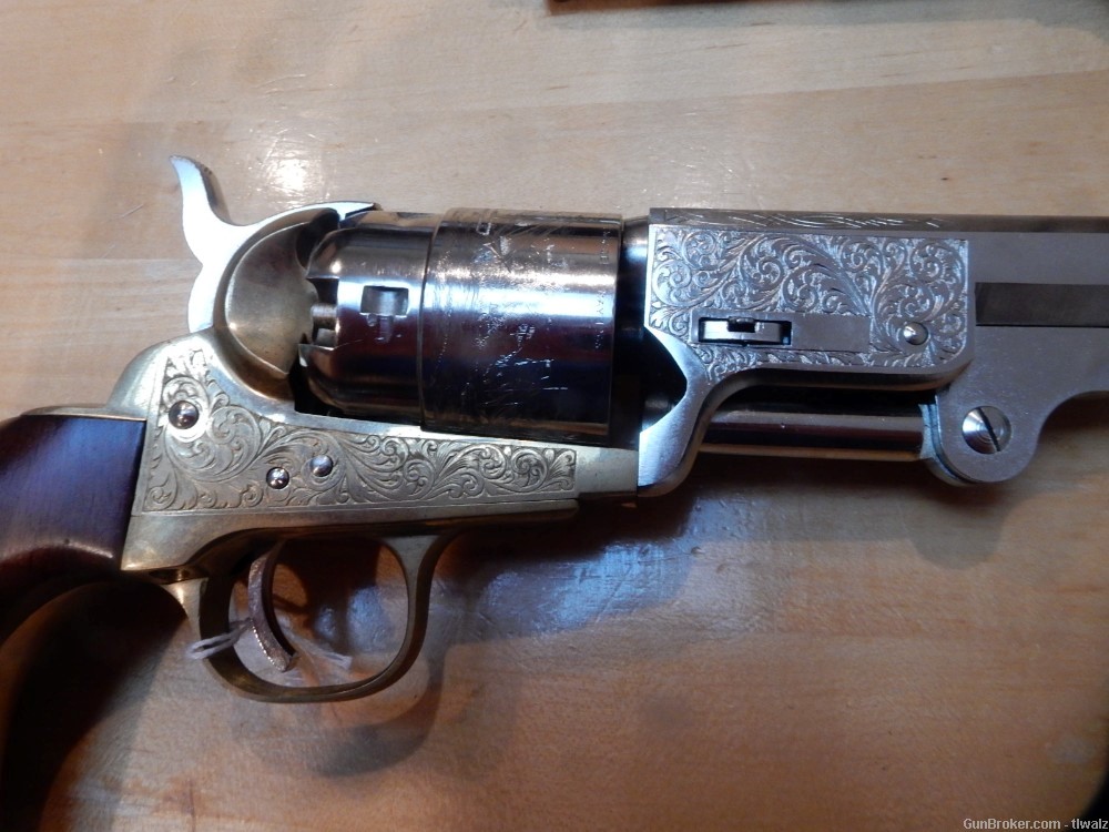 PAIR of ASM copies od Colt 1851 .44 cal Revolvers engraved-img-1