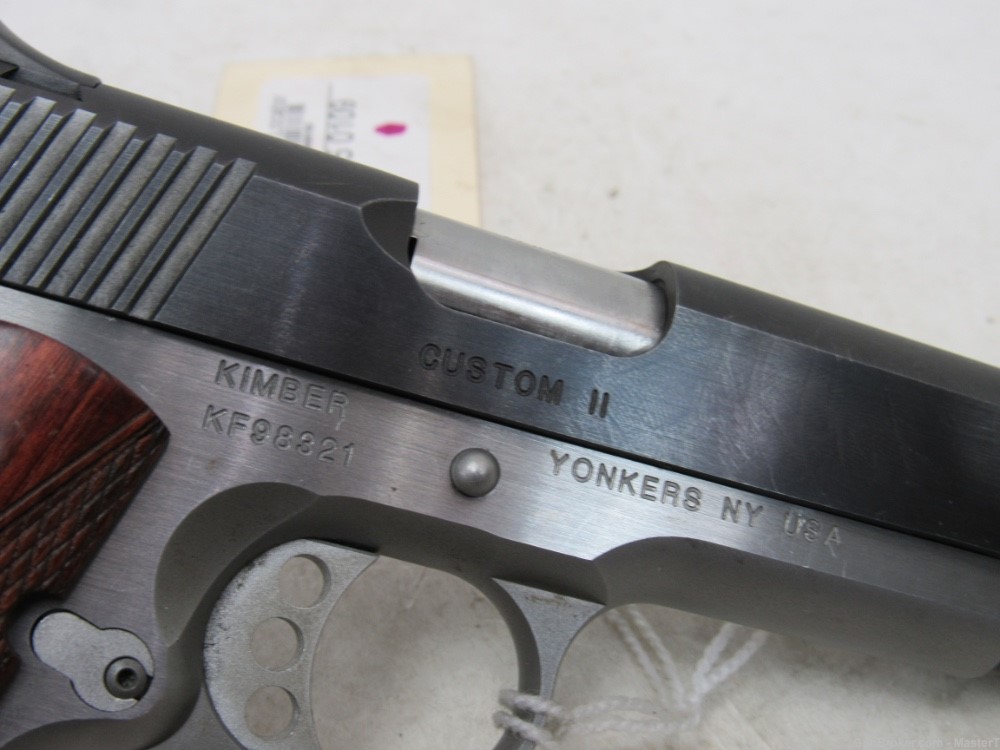  Kimber Custom II Two Tone 9mm w/Rosewood Grips $.01 Start No Reserve-img-14