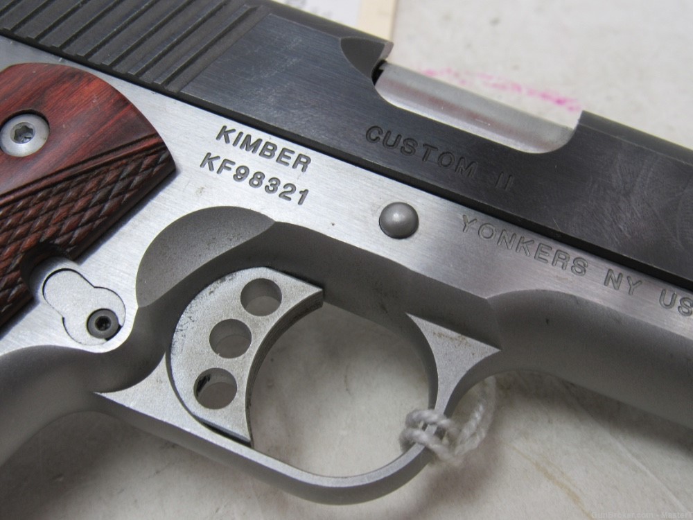  Kimber Custom II Two Tone 9mm w/Rosewood Grips $.01 Start No Reserve-img-13