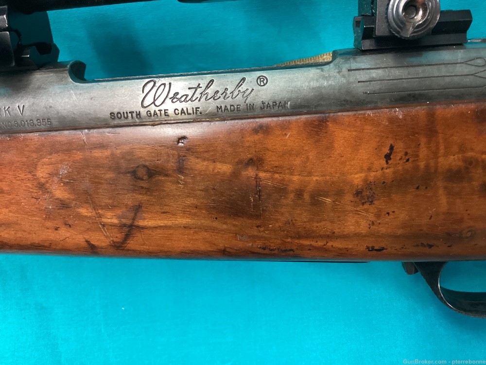 Weatherby Mark V 270 Wetharby Mag with Dead Ringer scope-img-2