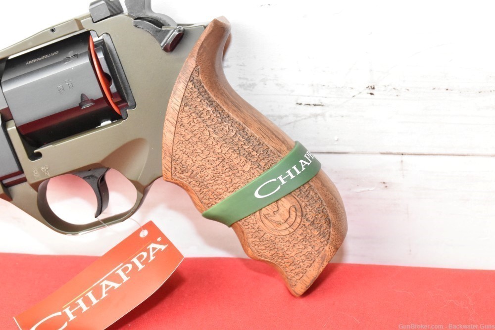 NEW CHIAPPA RHINO 60DS HUNTER OD GREEN 6" REVOLVER 357 MAG NO RESERVE!-img-3