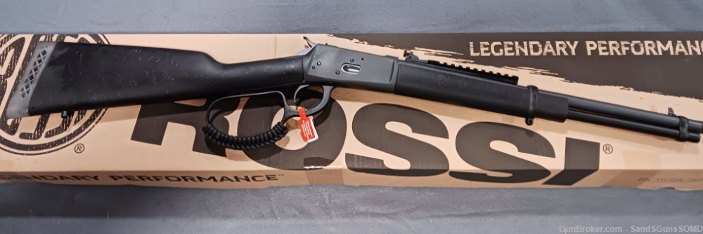 ROSSI 92 357 MAG 38 SPECIAL SNIPER GRAY 16.5" THREADED LEVER ACTION RIFLE-img-2