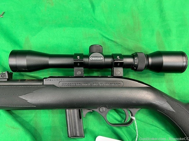 Mossberg .22 Long Rifle with 1 Clip, Barska Black 9x32 Scope-img-5