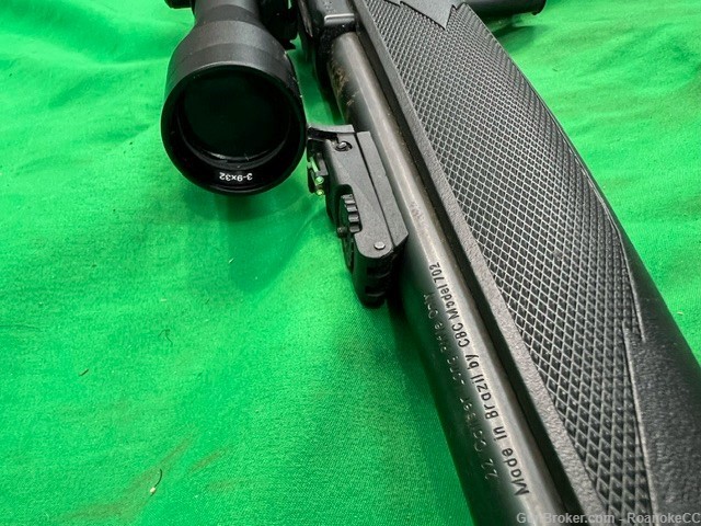 Mossberg .22 Long Rifle with 1 Clip, Barska Black 9x32 Scope-img-3