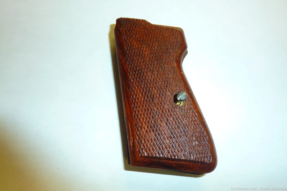 WALTHER PPK CHECKERED WALNUT GRIPS-img-0