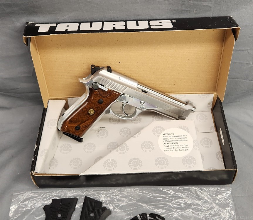 Taurus PT100 AFS pistol .40 S&W polished finish with box-img-34