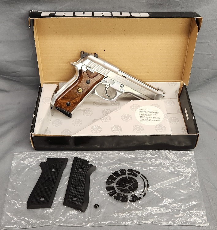 Taurus PT100 AFS pistol .40 S&W polished finish with box-img-33