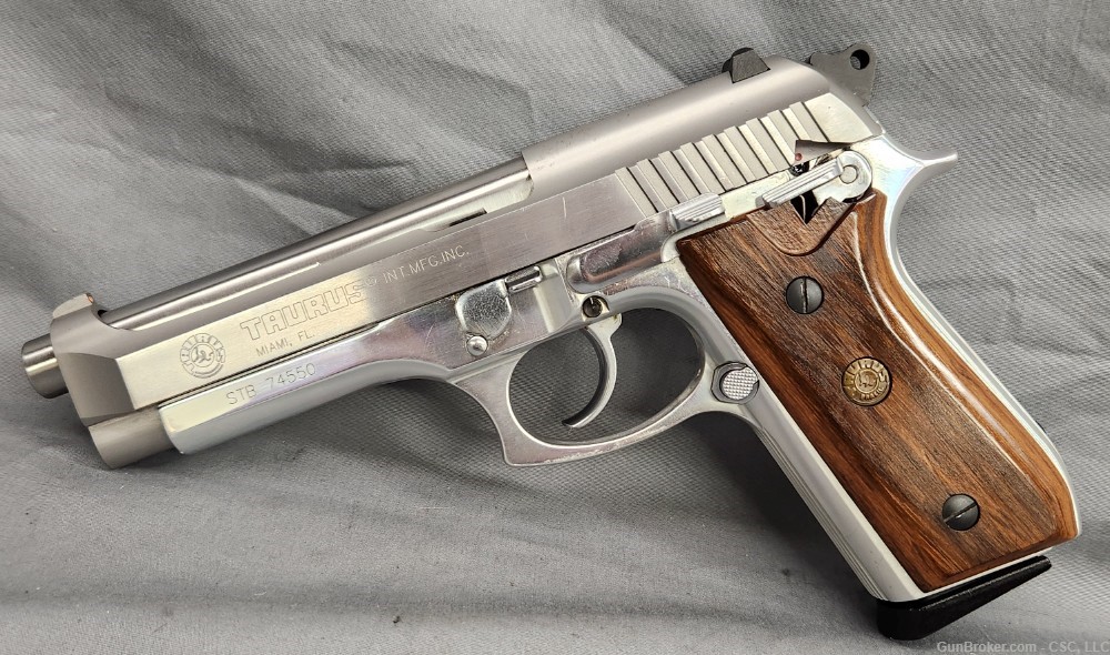 Taurus PT100 AFS pistol .40 S&W polished finish with box-img-14