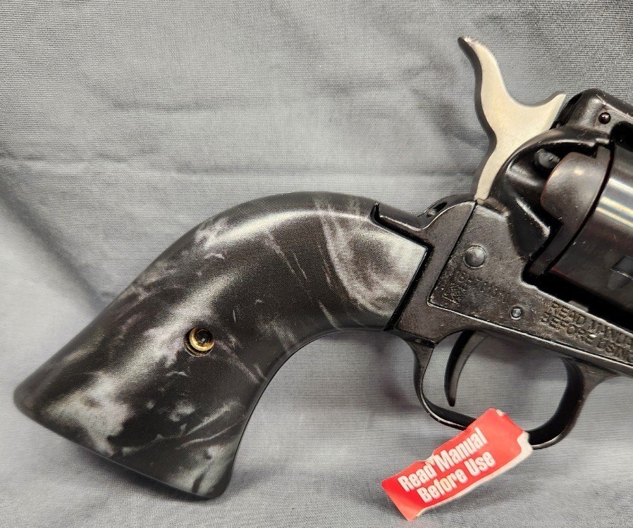 Heritage Rough Rider 22LR revolver 6.5" with black pearl grips new-img-1
