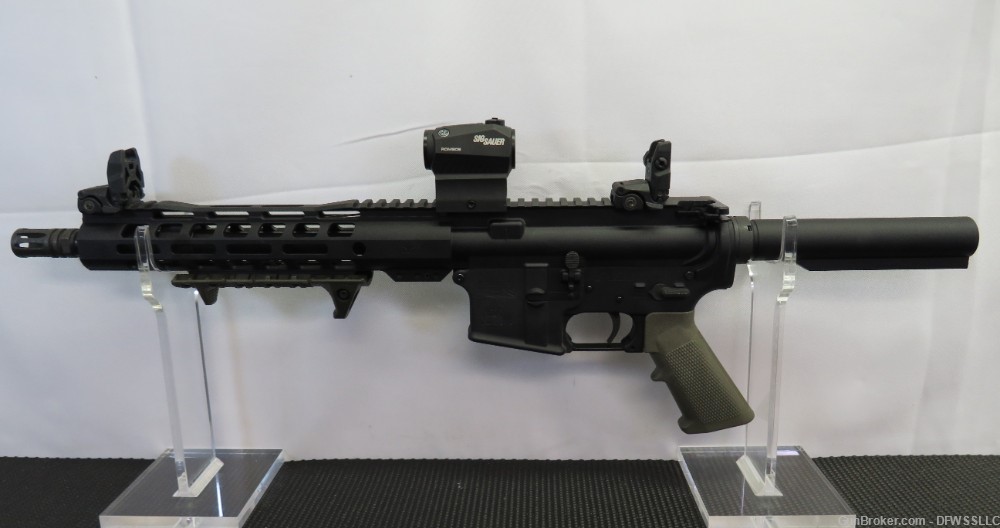 PENNY! PALMETTO STATE ARMORY PA-15, 5.56 NATO W/ 11.5" BRL & SIG ROMEO5!-img-6