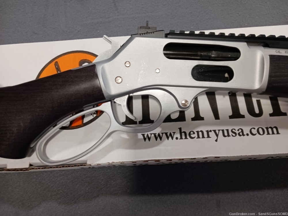 HENRY ALL WEATHER SIDE GATE 45-70 H010GAWP LEVER ACTION RIFLE NEW-img-2