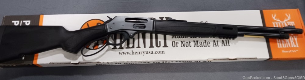 HENRY X 45-70 SIDE GATE 19.8" THREADED Lever Action Rifle NEW IN BOX-img-0