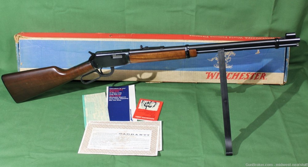 Winchester 9422 22 MAG 1973  2nd Year Production Box&Docs Excellent!-img-0