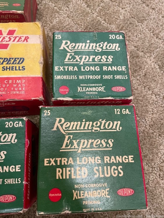 Vintage Shotshell Box Collection - mixed full and partial boxes.  -img-3