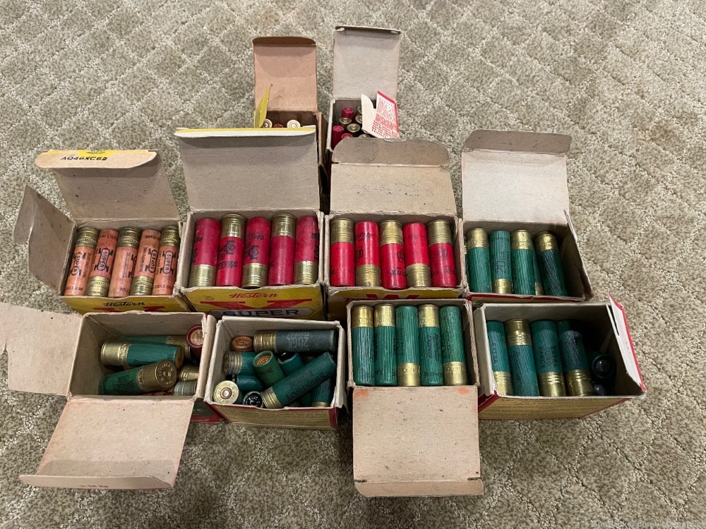 Vintage Shotshell Box Collection - mixed full and partial boxes.  -img-5