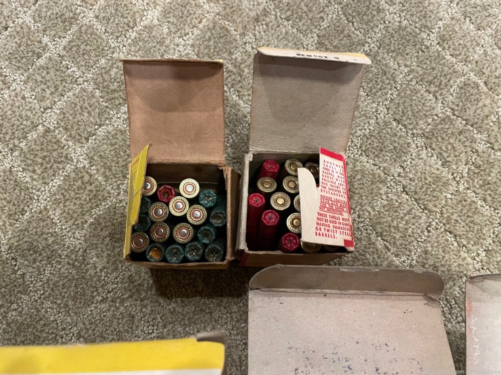 Vintage Shotshell Box Collection - mixed full and partial boxes.  -img-6