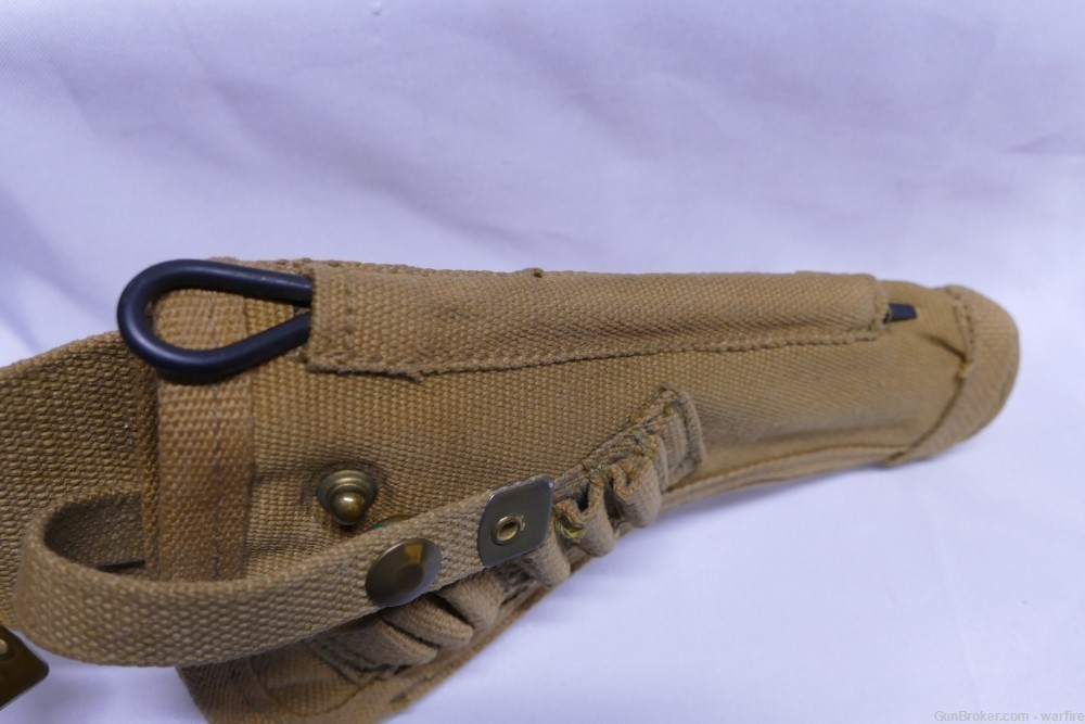 WWII Enfield No2 MKI Revolver & Canadian 2nd Pattern Tanker Holster-img-18