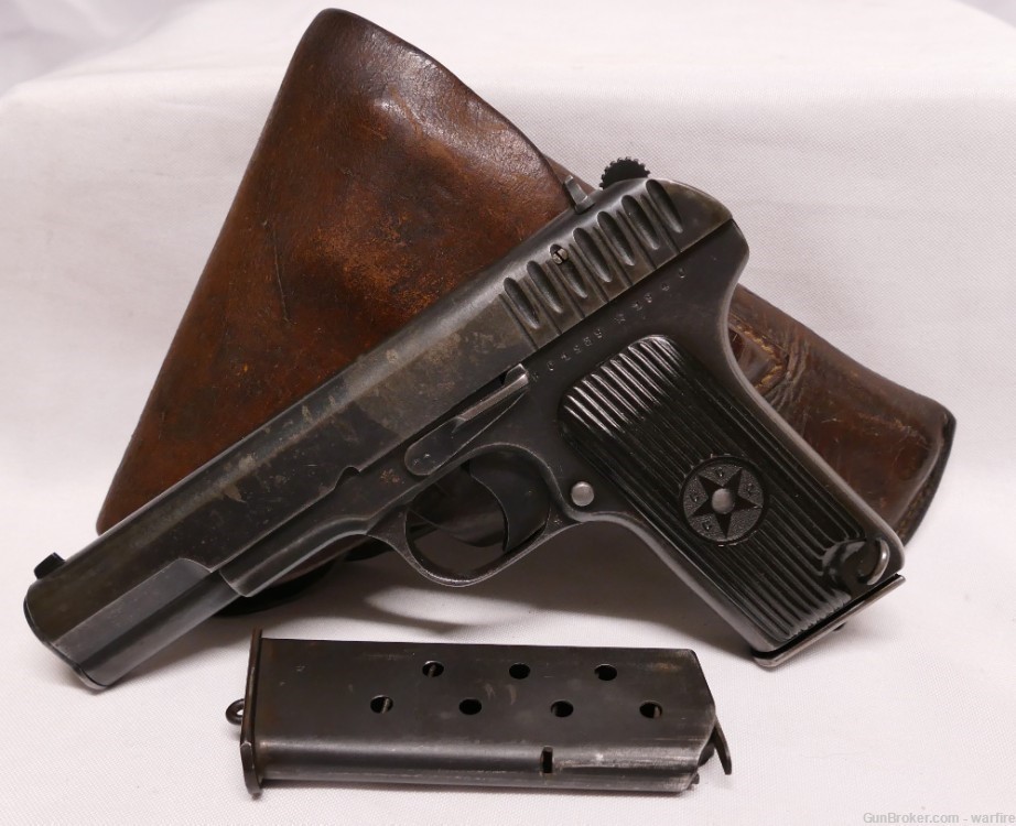 WWII Russian Tokarev TT-33 Tula 1940 Pistol Rig cal 7.62x25-img-0