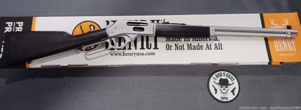 HENRY ALL WEATHER SIDE GATE 30-30 20" LEVER ACTION RIFLE NEW H009GAW-img-0