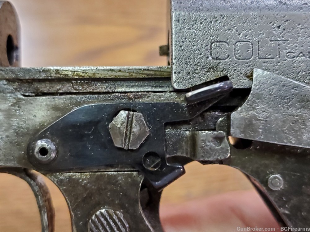 Colt Match Target .22lr 4.5" No Mag parts gun $.01 start-img-30