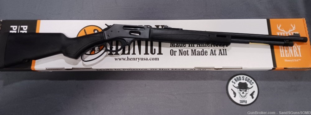 HENRY X 30-30 SIDE GATE THREADED LEVER ACTION RIFLE H009X-img-0