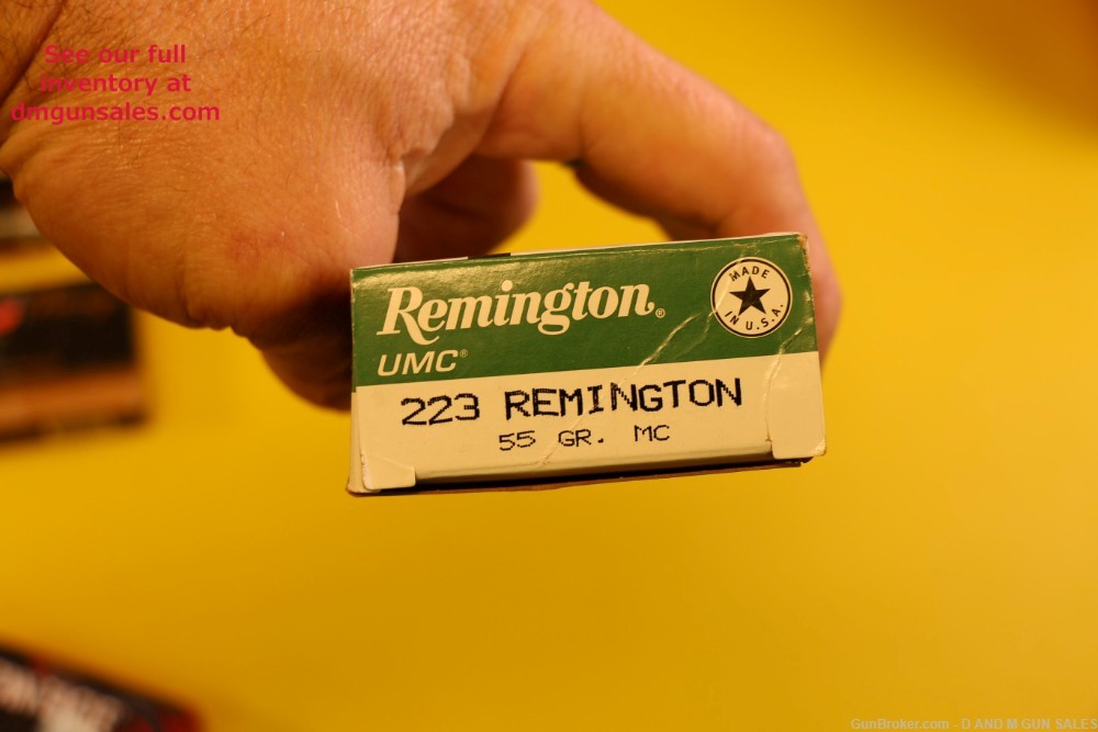 460 ROUNDS .223 REM PMC REMINGTON FEDERAL AMERICAN EAGLE 55 GR FMJ-img-1