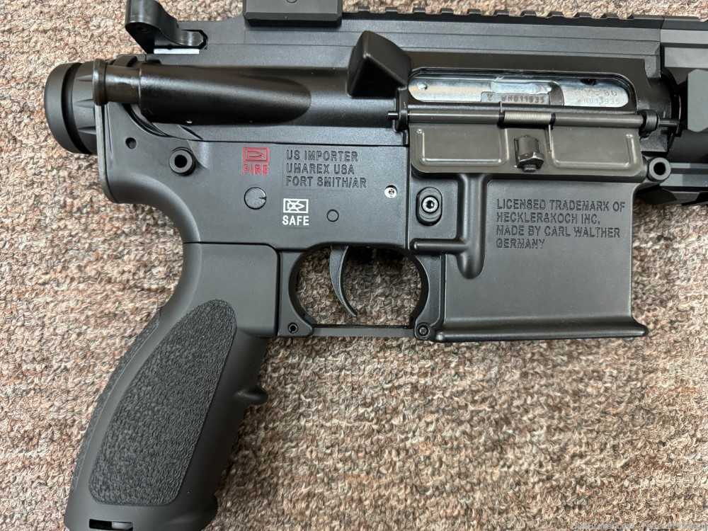 HK 416 22LR Pistol 10+1 Quad Rail 9" H&K -img-2
