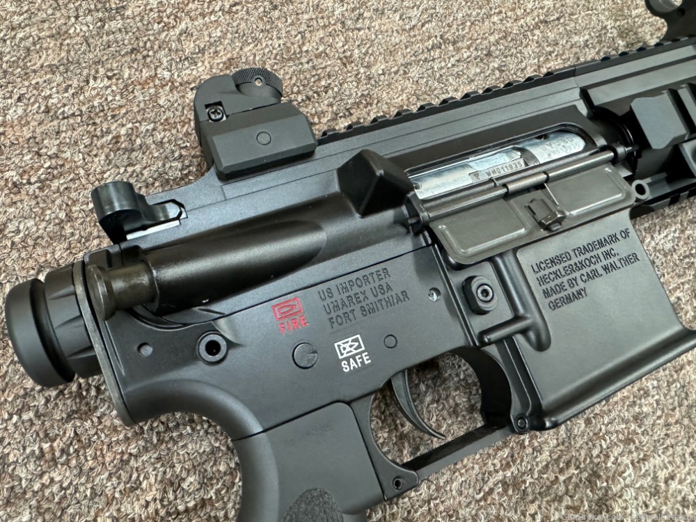HK 416 22LR Pistol 10+1 Quad Rail 9" H&K -img-3
