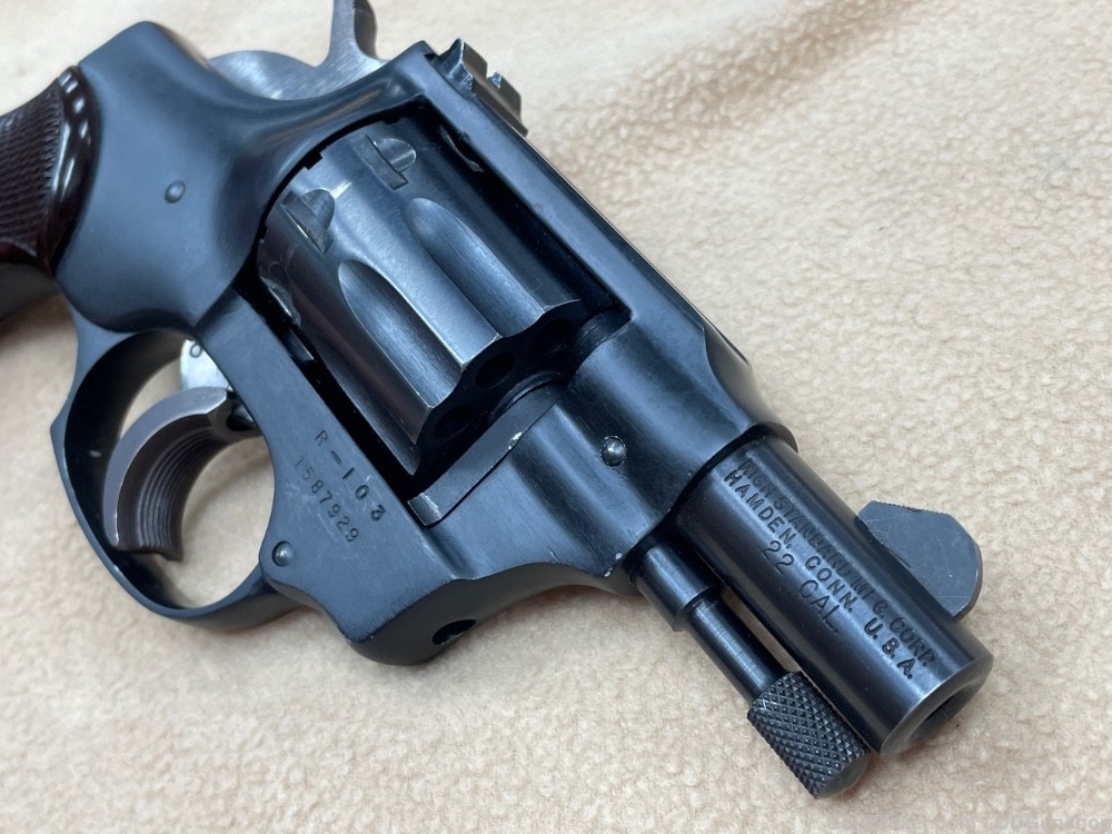 High Standard Sentinel .22 LR 9 Shot Great Condition-img-5