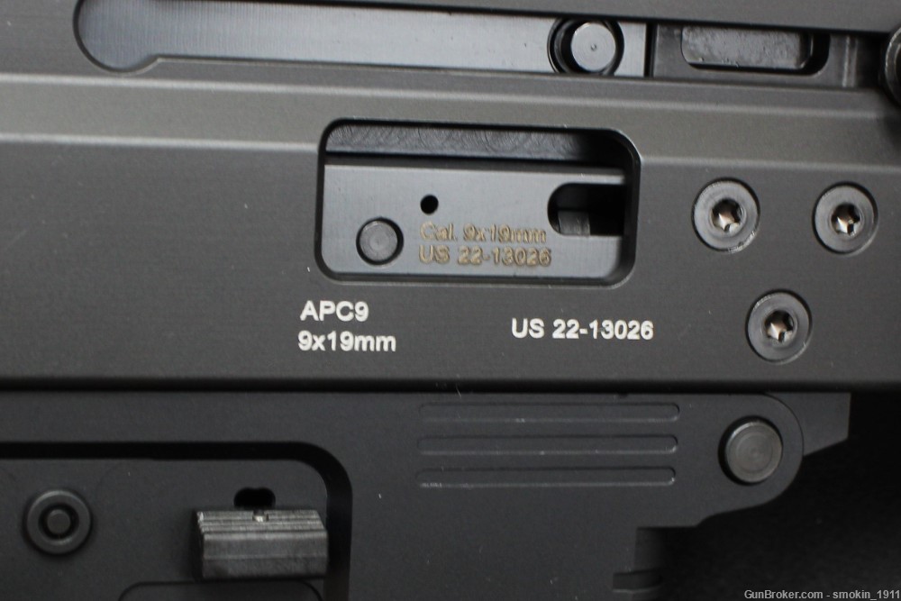 B&T APC9 PRO 9mm Short Barreled Rifle (SBR); NEW-img-8