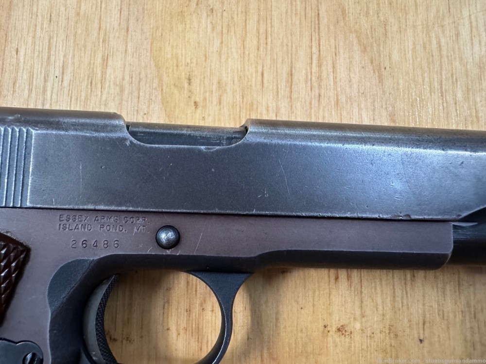 Essex Arms Colt 1911-A1 45acp. Colt slide-img-7