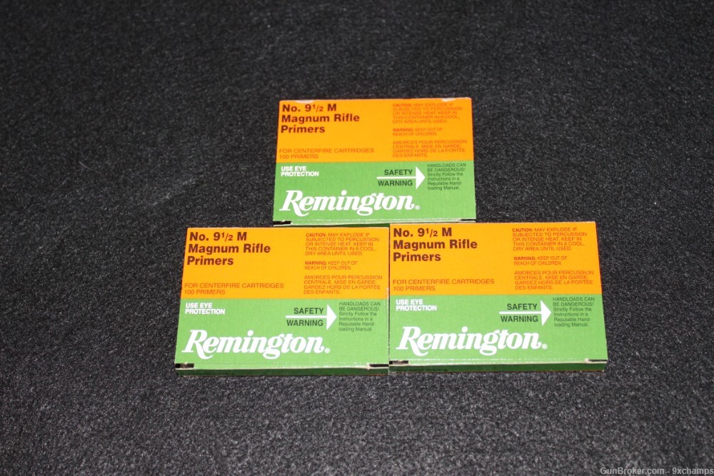 300 Remington 9-1/2 Large MAGNUM Rifle Primers -img-0