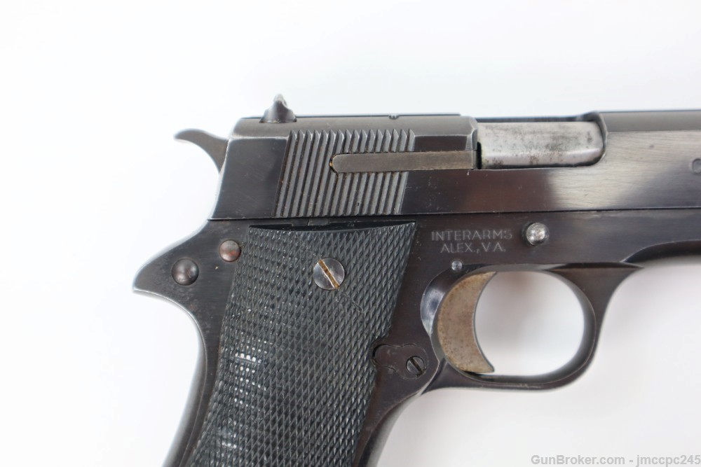 Rare Nice Spanish Star BM CSP Marked 9mm Pistol W/ 1 Magazine Made In Spain-img-10