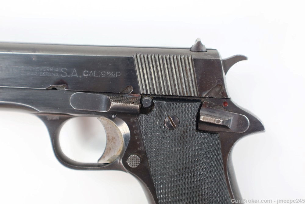 Rare Nice Spanish Star BM CSP Marked 9mm Pistol W/ 1 Magazine Made In Spain-img-4