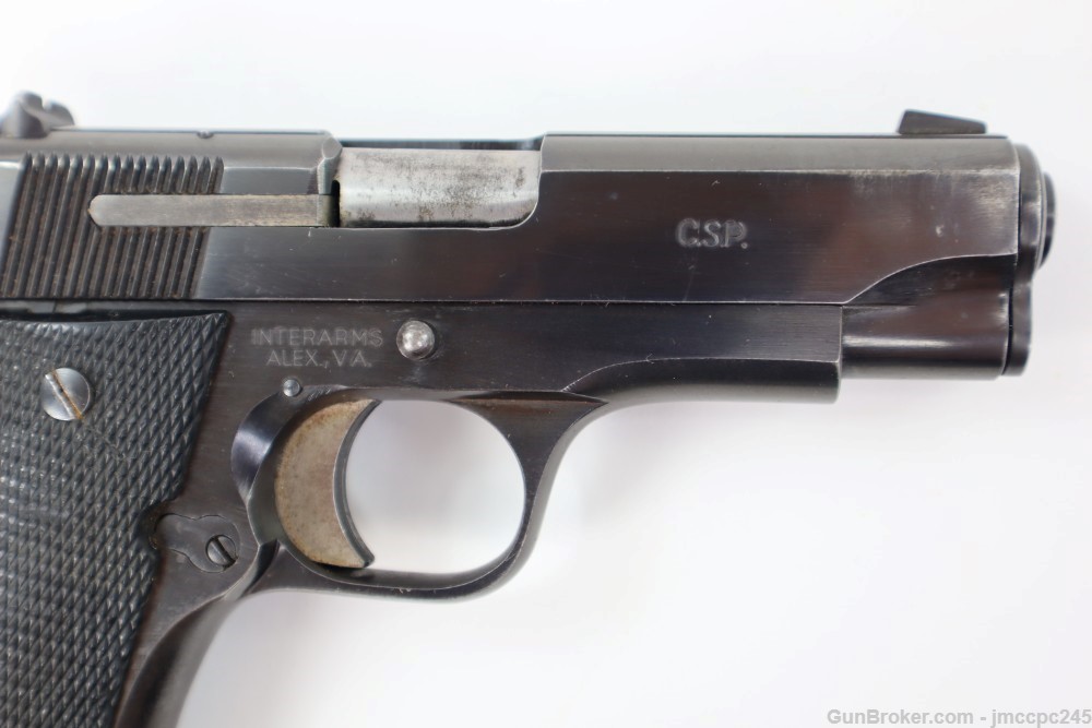 Rare Nice Spanish Star BM CSP Marked 9mm Pistol W/ 1 Magazine Made In Spain-img-11