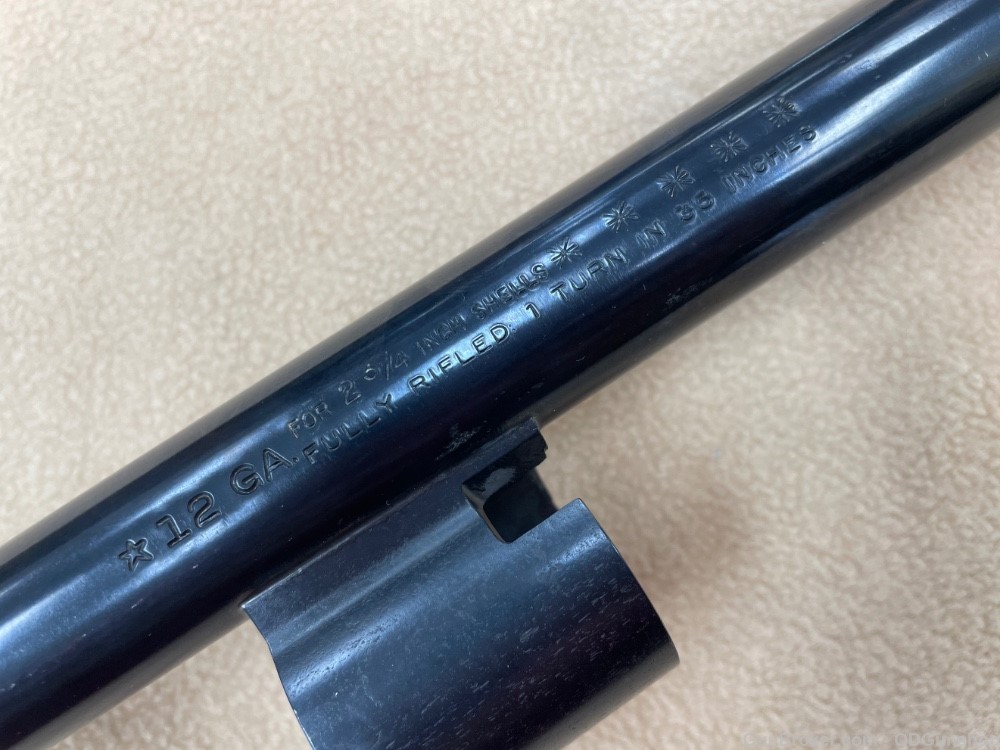 Remington 1100 Fully Rifled Slug Barrel Cantilever 21" Great Condition-img-4