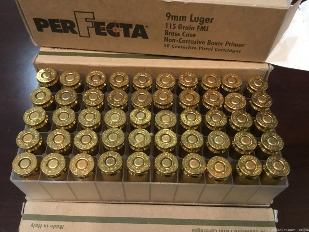 PENNY AUCTION PERFECTA 9MM LUGER FMJ 900 ROUNDS 9 MM-img-2