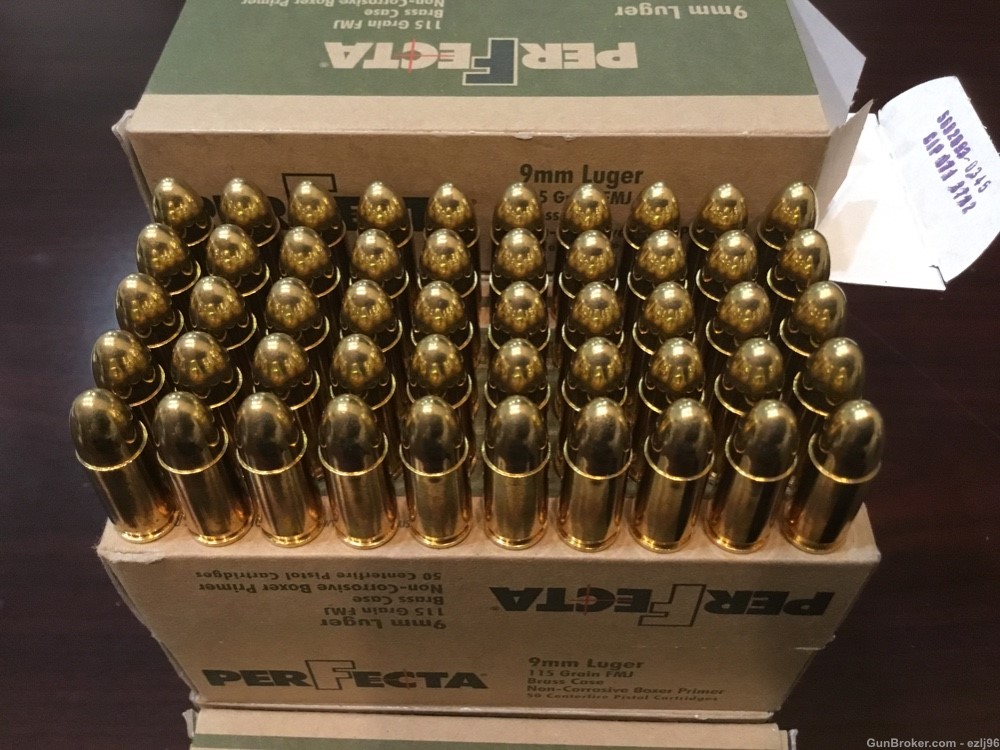 PENNY AUCTION PERFECTA 9MM LUGER FMJ 900 ROUNDS 9 MM-img-3
